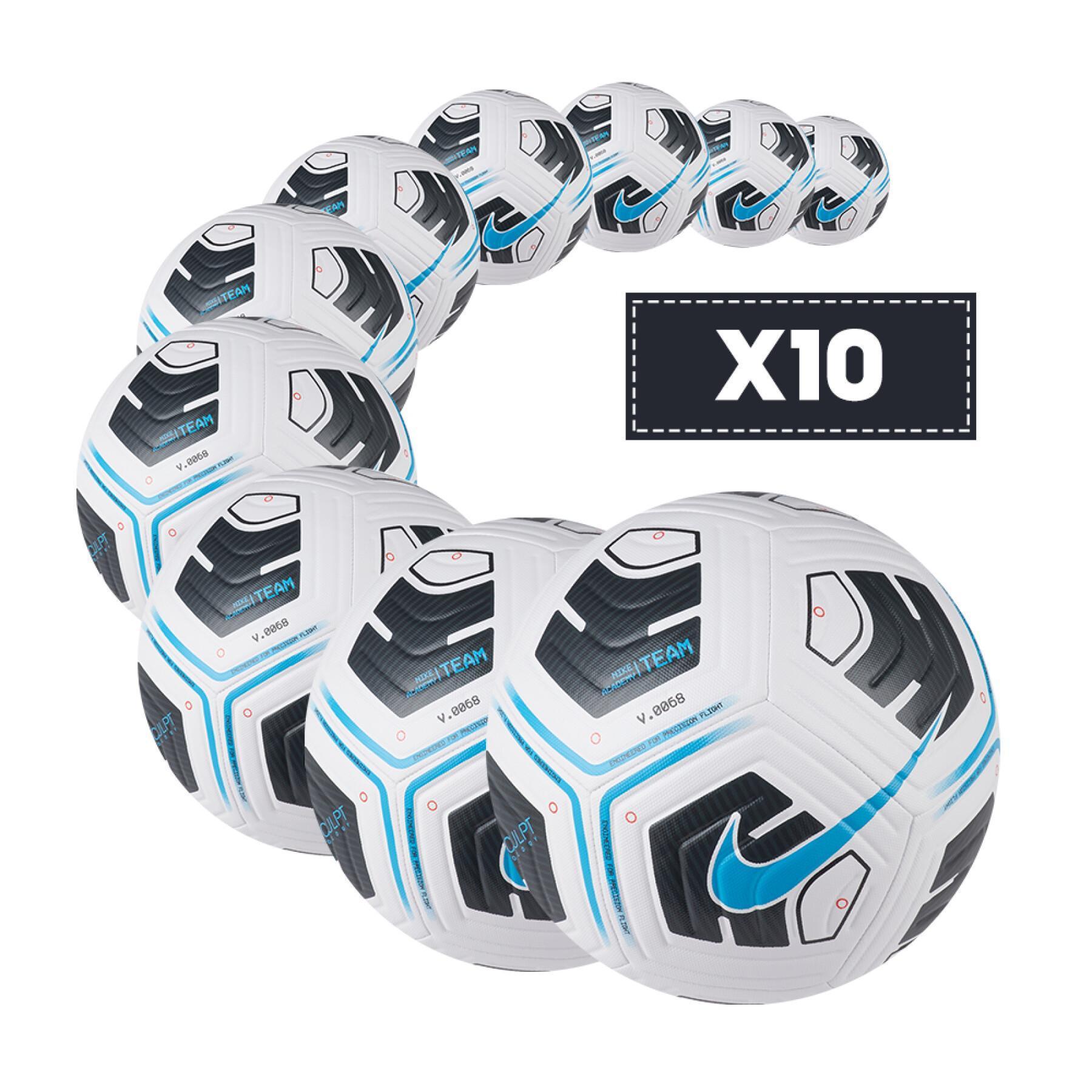 Pack of 10 balloons Nike Academy